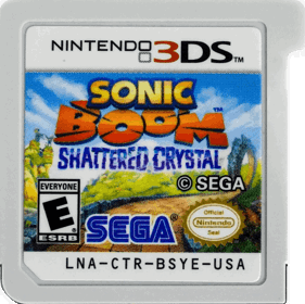 Sonic Boom: Shattered Crystal - Cart - Front