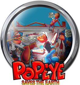 Popeye Saves the Earth - Fanart - Cart - Front