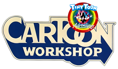 Tiny Toon Adventures Cartoon Workshop - Clear Logo Image