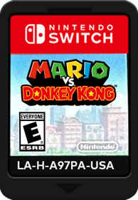 Mario vs. Donkey Kong - Cart - Front