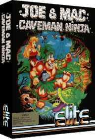 Joe & Mac: Caveman Ninja - Box - 3D