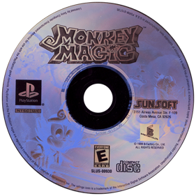 Monkey Magic - Disc Image