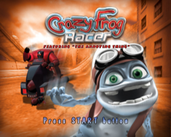 Crazy Frog Racer - Screenshot - Game Title