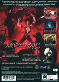 Shin Megami Tensei III: Nocturne Maniax - Box - Back Image