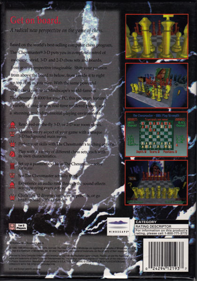 The Chessmaster 3-D - Box - Back