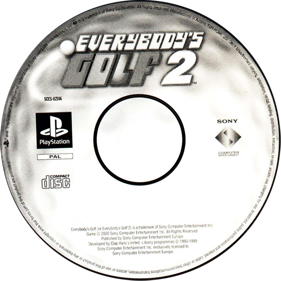 Hot Shots Golf 2 - Disc Image