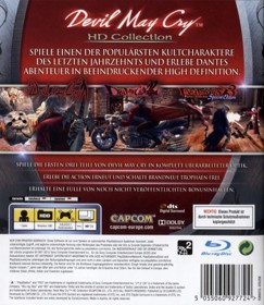 Devil May Cry HD Collection - Box - Back