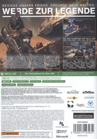Destiny - Box - Back