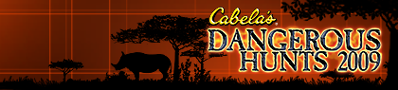 Cabela's Dangerous Hunts 2009 - Banner