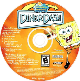 SpongeBob SquarePants: Diner Dash - Disc