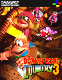 Donkey Kong Country 3: Dixie Kong's Double Trouble! - Fanart - Box - Front