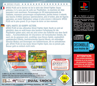 Street Fighter EX 2 Plus - Box - Back