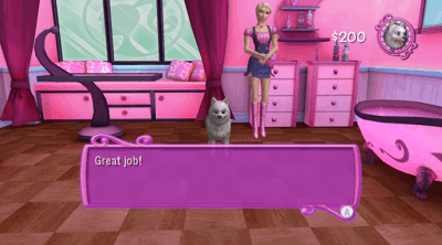 Barbie: Groom and Glam Pups - Screenshot - Gameplay