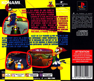 Woody Woodpecker Racing - Box - Back Image