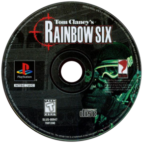 Tom Clancy's Rainbow Six - Disc Image