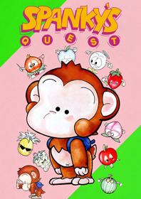 Spanky's Quest - Fanart - Box - Front