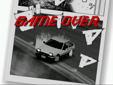 Initial D Arcade Stage - Screenshot - Game Over