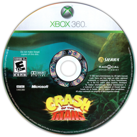 Crash of the Titans - Disc Image