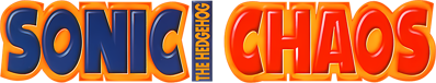 Sonic the Hedgehog Chaos - Clear Logo Image
