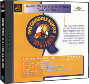 The Quaddle Family Mysteries 1: The Case of the Scarce Scarab: Lobby: Kitchen - Box - 3D