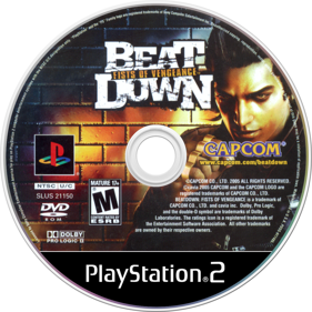 Beat Down: Fists of Vengeance - Disc Image