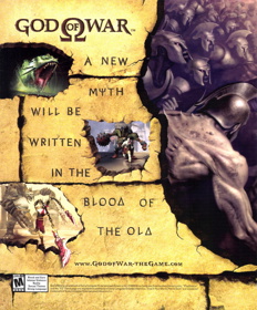 God of War - Advertisement Flyer - Front