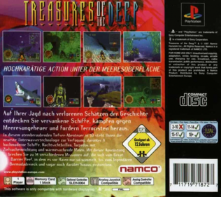 Treasures of the Deep - Box - Back