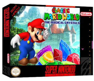 Classic Mario World: The Magical Crystals - Box - 3D
