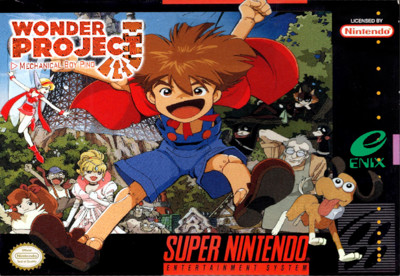 Wonder Project J: Kikai no Shounen Pino - Fanart - Box - Front