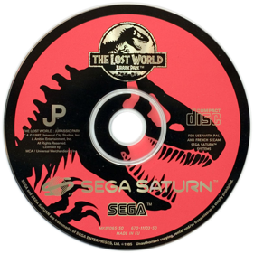 The Lost World: Jurassic Park - Disc Image