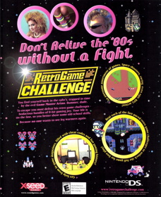 Retro Game Challenge - Advertisement Flyer - Front