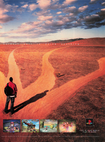 Dark Cloud 2 - Advertisement Flyer - Front