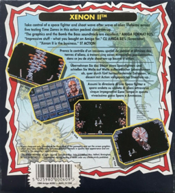 Xenon 2: Megablast - Box - Back
