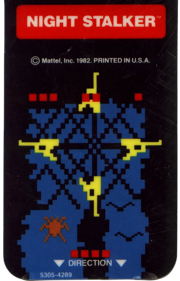 Night Stalker - Arcade - Controls Information Image