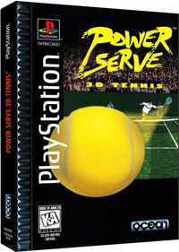 Power Serve 3D Tennis - Box - 3D