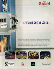 Stitch: Experiment 626 - Advertisement Flyer - Front