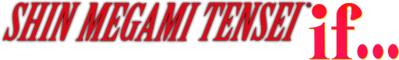 Shin Megami Tensei if... - Clear Logo