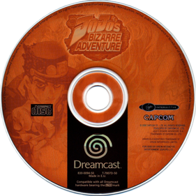 JoJo's Bizarre Adventure - Disc Image