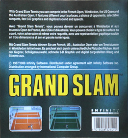 Grand Slam - Box - Back
