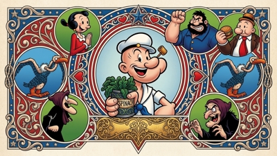 Popeye (Nintendo) - Fanart - Background Image