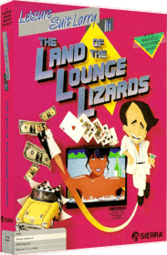 Leisure Suit Larry In the Land of the Lounge Lizards - Box - 3D Image