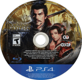 Nobunaga's Ambition: Sphere of Influence - Disc