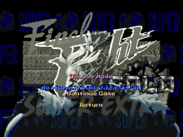 Final Fight GOLD: Super Extra - Screenshot - Game Title