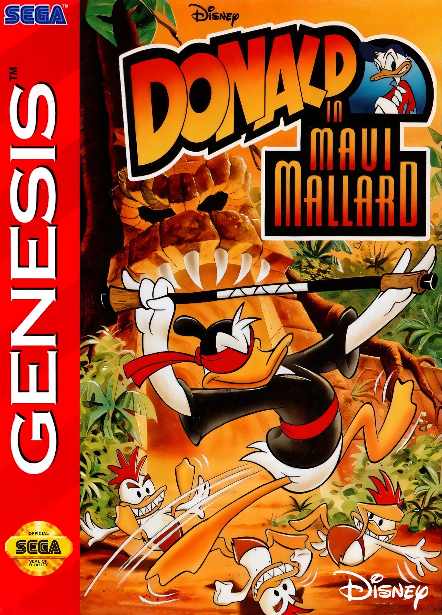 Donald In Maui Mallard中古・MD欧州PAL版 Donald In Maui Mallard中古・MD欧州PAL版 Donald In Maui