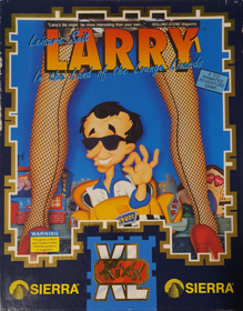 Leisure Suit Larry 1: In the Land of the Lounge Lizards - Box - Front