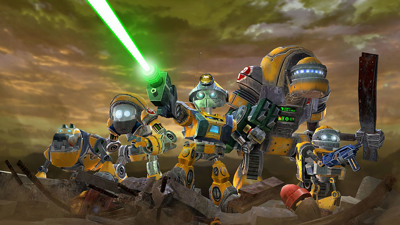 Metal Arms: Glitch in the System - Fanart - Background