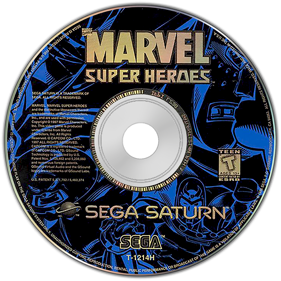 Marvel Super Heroes - Disc Image