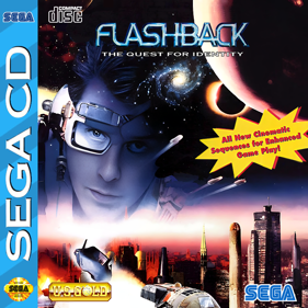 Flashback: The Quest for Identity - Fanart - Box - Front