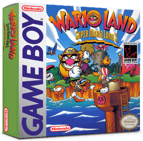 Wario Land: Super Mario Land 3 - Box - 3D Image