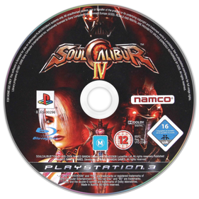 SoulCalibur IV - Disc Image